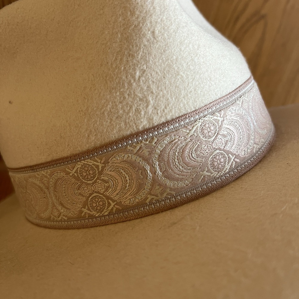 Lack Of Color Fedora Hat 100% Australian Wool Size Medium - Picture 2 of 15